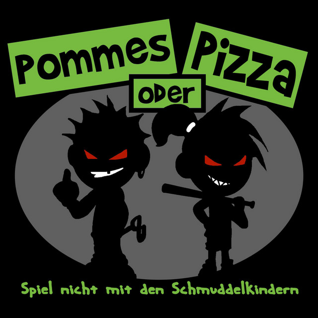 Pommes oder Pizza Photo