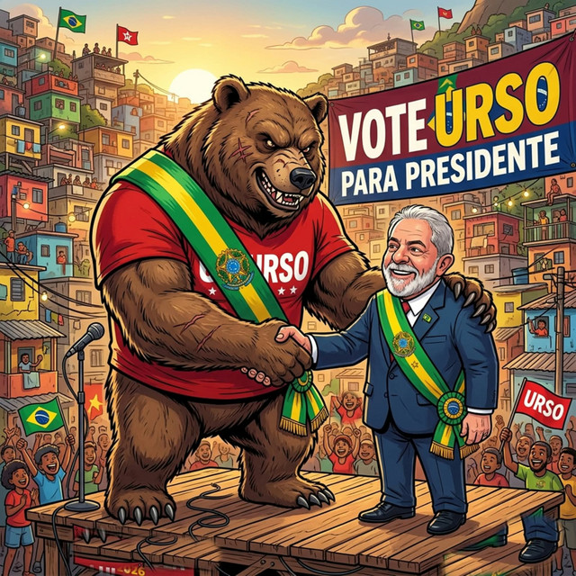 bota urso para presidente