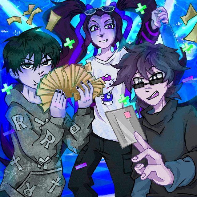 SPEND IT ALL! (w/ kets4eki) [NIGHTCORE] cover art