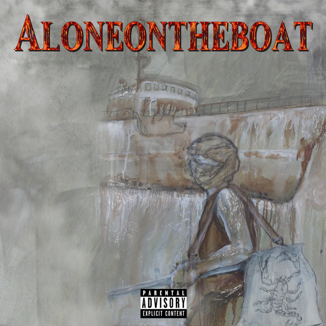 Aloneontheboat cover art