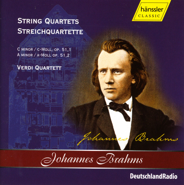 Brahms: String Quartet in C Minor, Op. 51 cover art