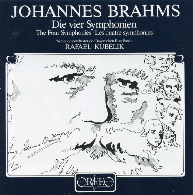 Brahms: The 4 Symphonies cover