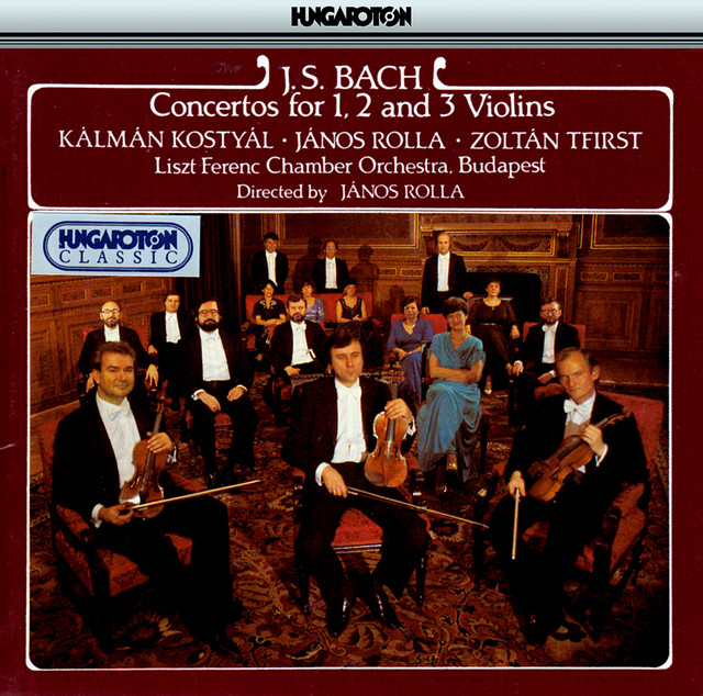 Bach, J.S.: Concertos for 1, 2 and 3 Violins cover art