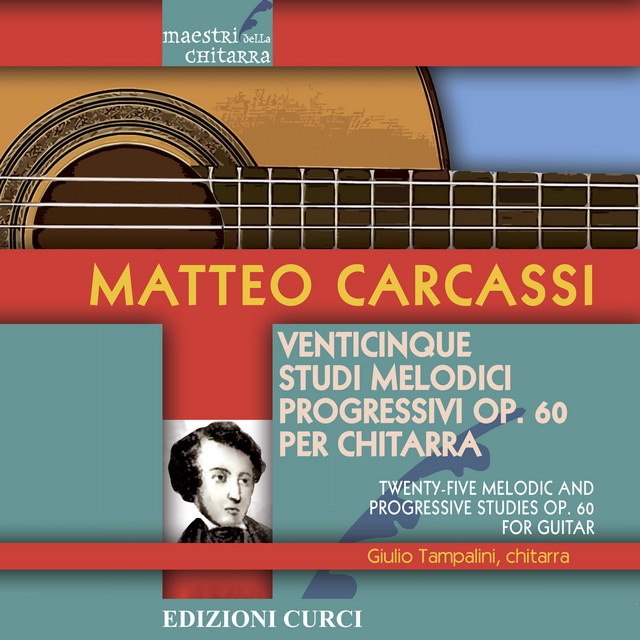 Carcassi: Venticinque studi melodici progressivi per chitarra, Op. 60 cover art