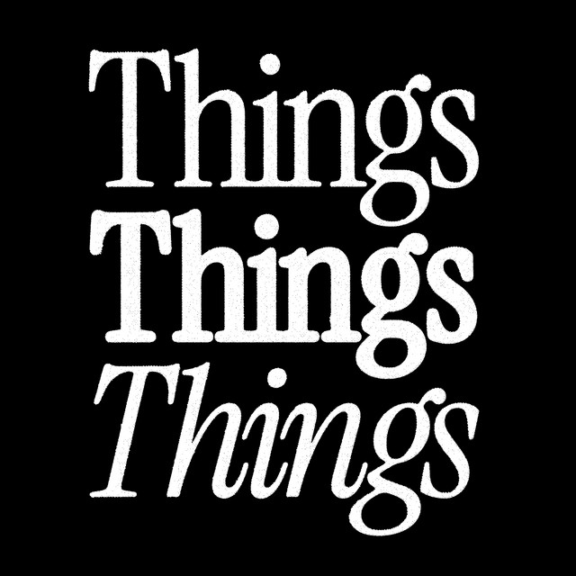 Things Things Things cover art