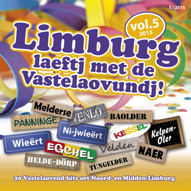 Limburg laeftj met de Vastelaovundj- vol 5 cover art