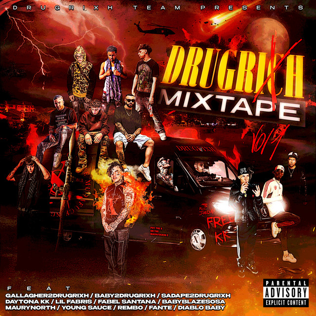Drugrixh Mixtape Vol. 1 cover art
