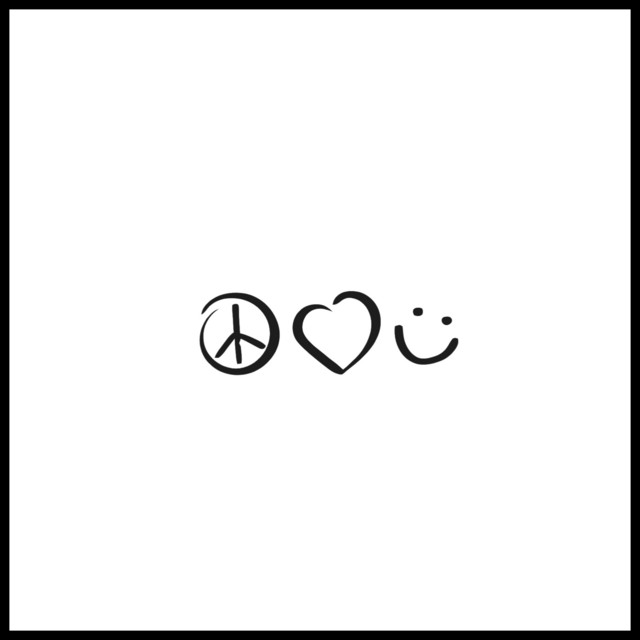 Peace Love Happiness cover art