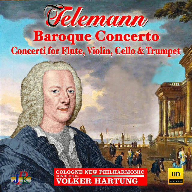 Concerto for 2 Flutes, Violin & Cello in D Major, TWV 54:D1: II. Siciliana cover art