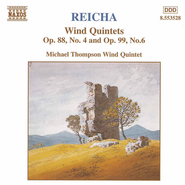 Reicha: Wind Quintets, Op. 88, No. 4 and Op. 99, No. 6 cover art
