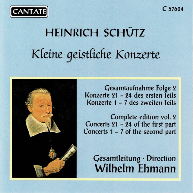 Schütz: Kleine geistliche Konzerte, vol. 2 cover