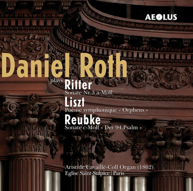 Daniel Roth at the organ of Saint-Sulpice