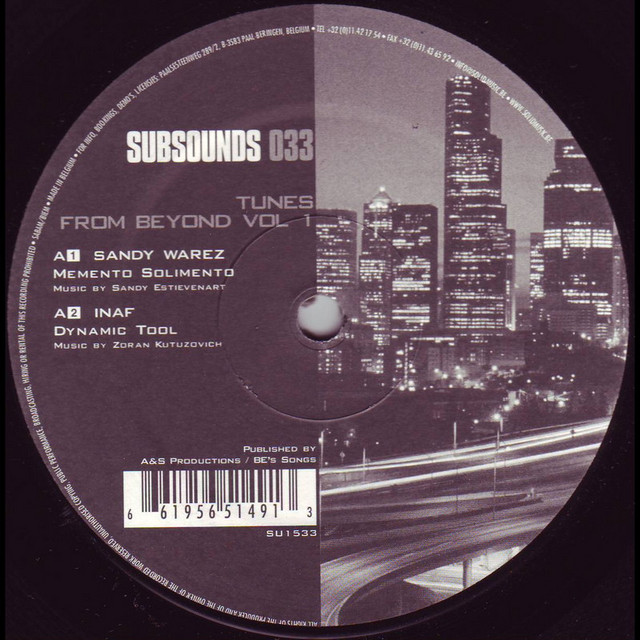 Tunes From Beyond Vol. 1 cover art