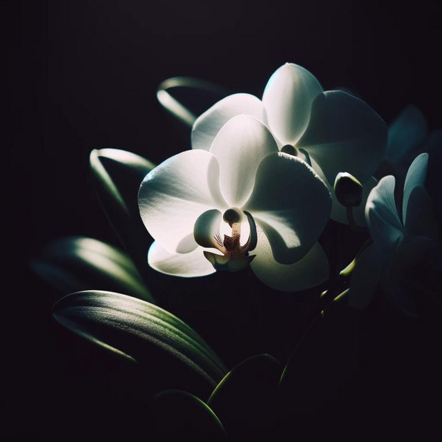 Whispers of Light: Serenity in Bloom