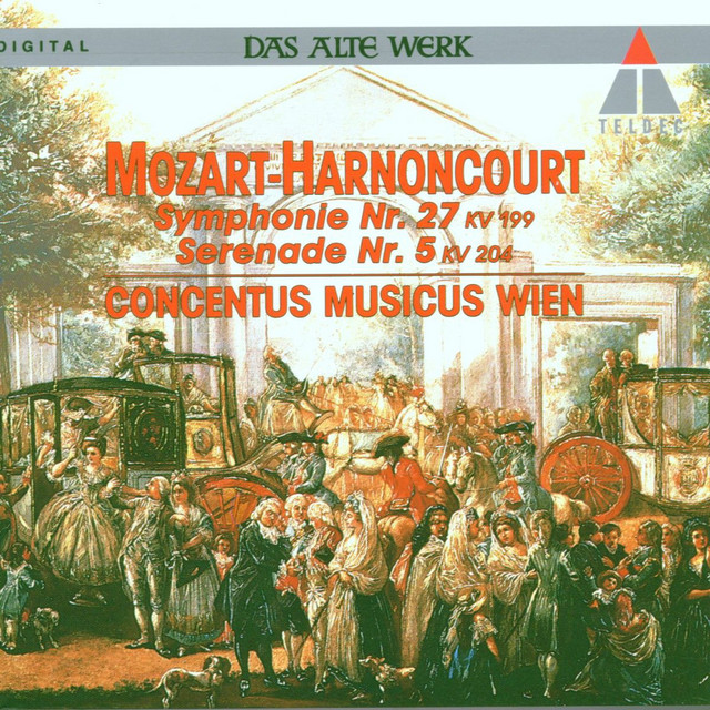 Mozart: Symphony No. 27, K. 199 & Serenade No. 5, K. 204 - Album