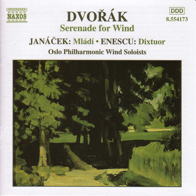 Dvorak: Wind Serenade / Janacek: Mladi / Enescu: Dixtuor cover art