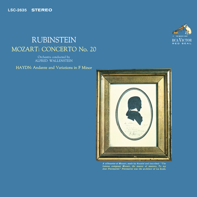 Mozart: Piano Concerto No. 20 in D Minor, K. 466 - Haydn: Andante and Variations in F Minor, Hob. XVII:6 cover art