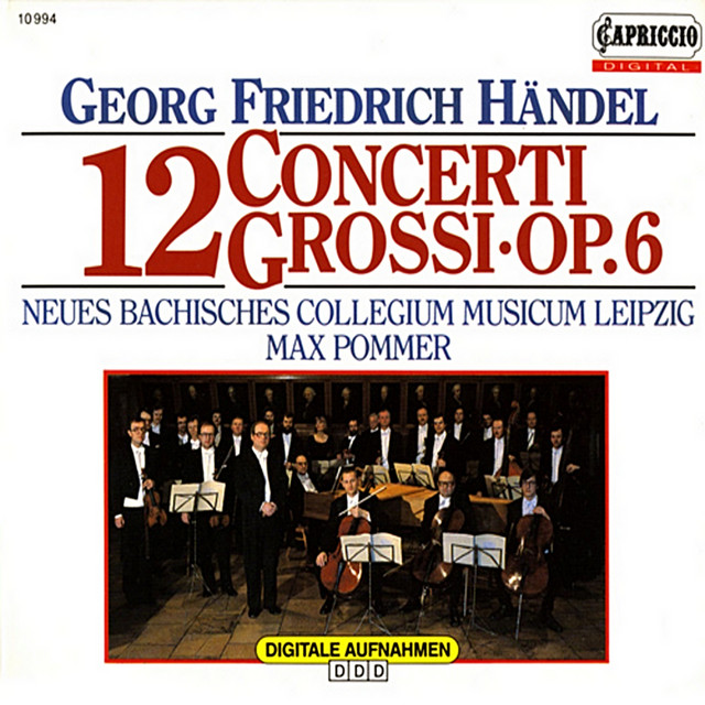 Handel: Concerti Grossi, Op. 6, Nos. 1-12 cover art