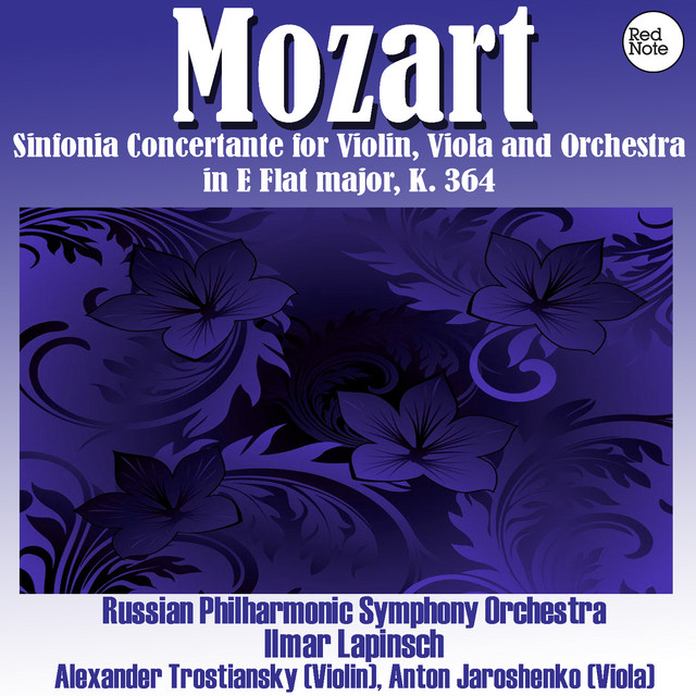 Mozart: Sinfonia Concertante for Violin, Viola and Orchestra in E Flat major, K. 364