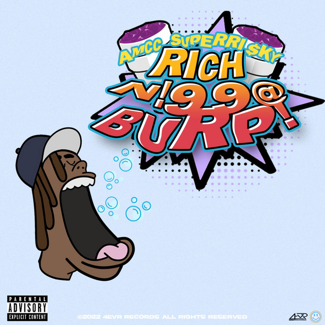 Rich N!99@ Burp cover art