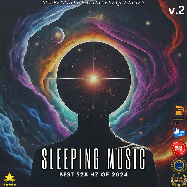 Sleeping Music 528 Hz of 2024 Solfeggio, Healing Frequency