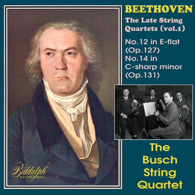 Beethoven: The Late String Quartets, Vol. 1 cover art