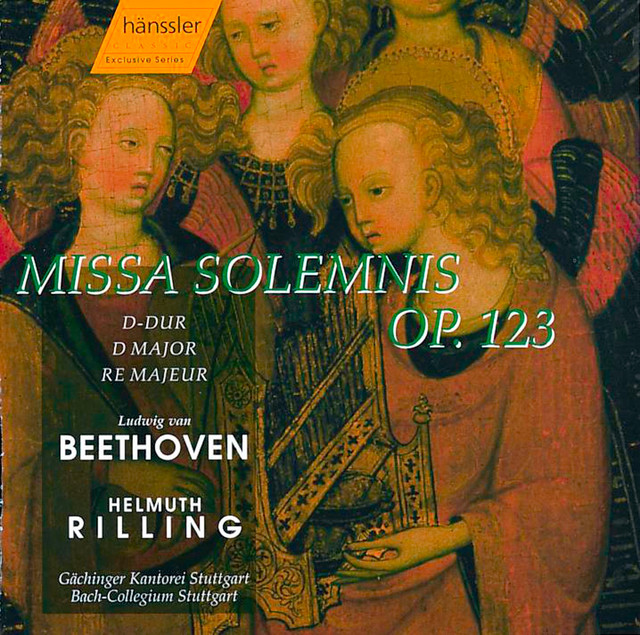 Beethoven: Missa Solemnis in D Major, Op. 123 cover
