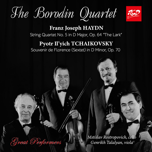 The Borodin Quartet Plays Haydn: String Quartet No. 5, Op. 64 "The Lark" / Tchaikovsky: Souvenir de Florence, Op. 70