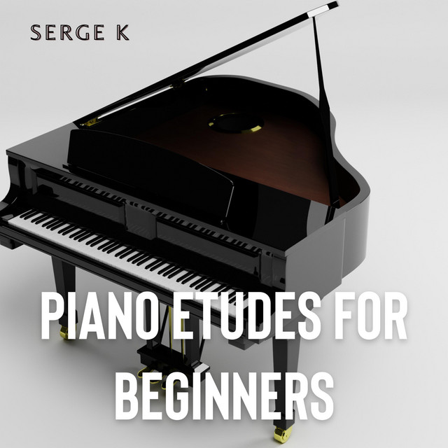Обкладинка Serge K — Piano Etudes for Beginners