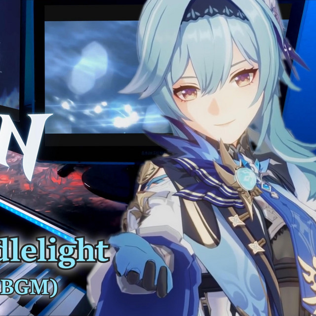 Eula Flickering Candlelight Genshin Impact Character Theme Piano 