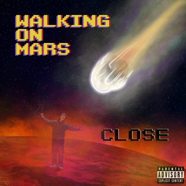 Walking on Mars cover art