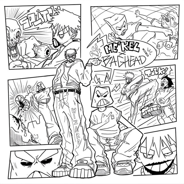 THE LEGEND OF MEKEL AND BAGHEAD cover art