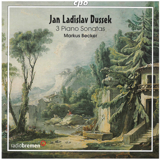 Dussek: 3 Piano Sonatas cover art