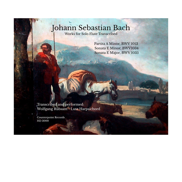 J.S. Bach: Works for Solo Flute Transcribed