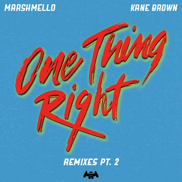 One Thing Right (Remixes, Pt. 2) cover