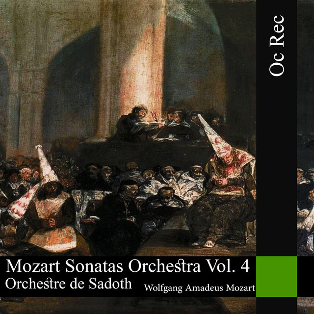 Mozart Sonatas Orchestra Vol. 4 cover art