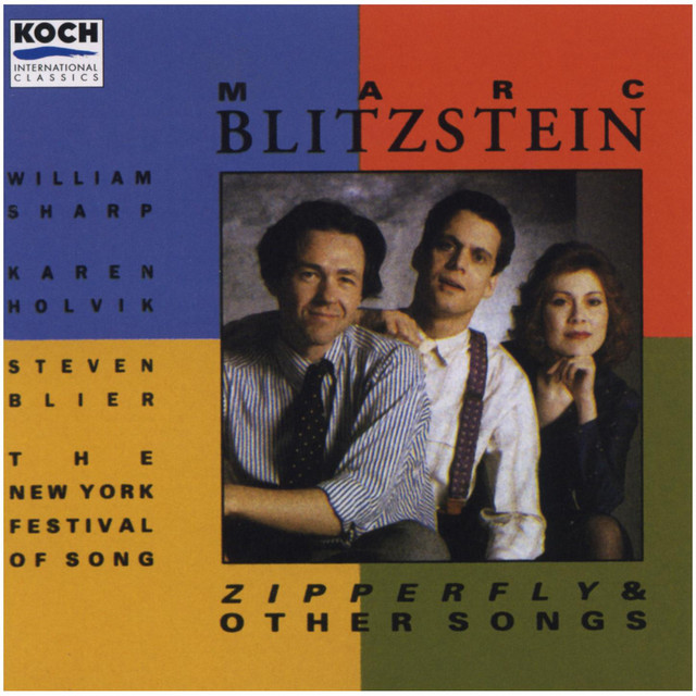 Blitzstein: Zipperfly And Other Songs cover art