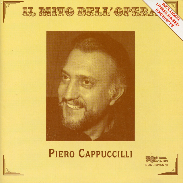 Il mito dell'oprera: Piero Cappuccilli (Live) cover art