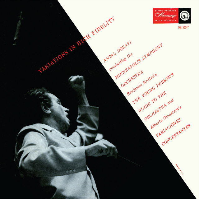 Ginestera: Variaciones Concertantes; Britten: Young Person's Guide to the Orchestra (The Mercury Masters: The Mono Recordings) cover art