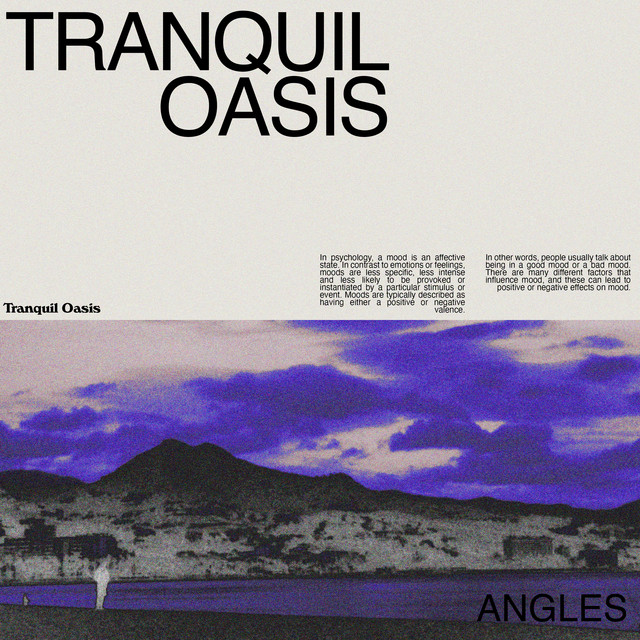 Album cover for Angles by Tranquil Oasis
