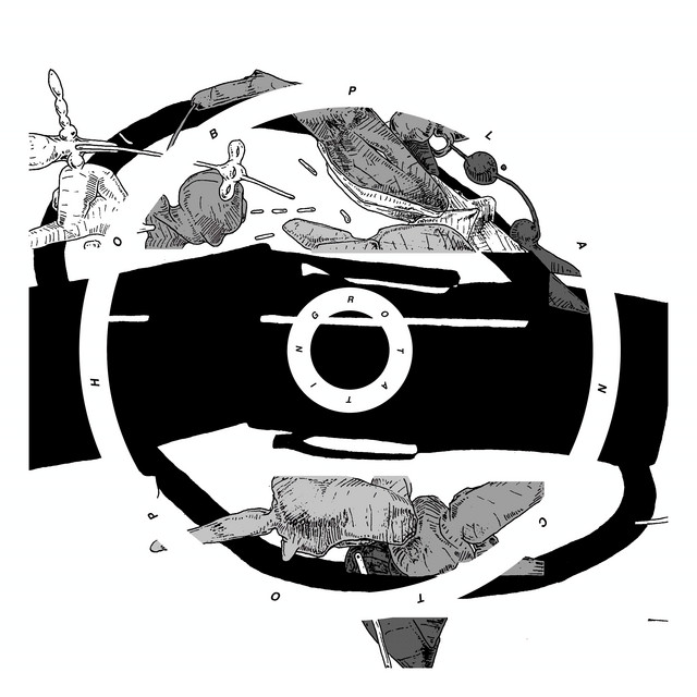 Rotating cover art