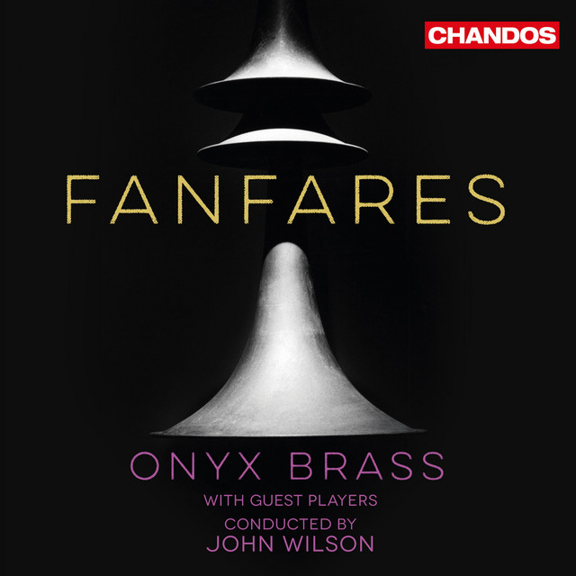 Onyx Brass Plays Fanfares cover