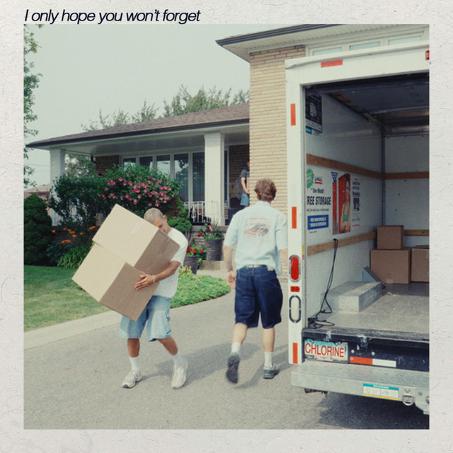 I only hope you won't forget cover