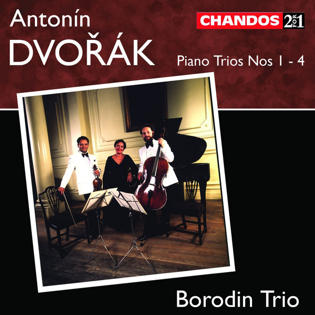 Dvořák: Piano Trios Nos. 1-4 cover