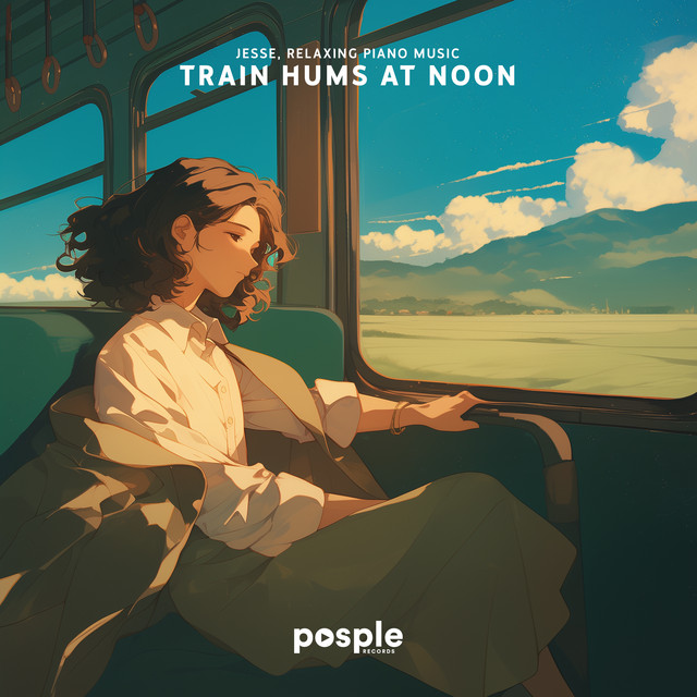 Train Hums at Noon - with water sounds