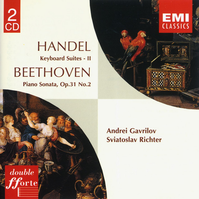 Handel: Keyboard Suites Vol. II - Beethoven: Piano Sonata Op.31 No.2 cover art