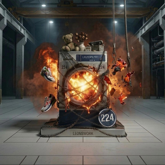 laundry mat cover art