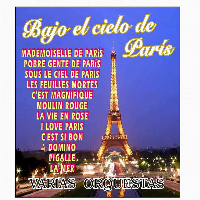 Bajo el Cielo de París cover art