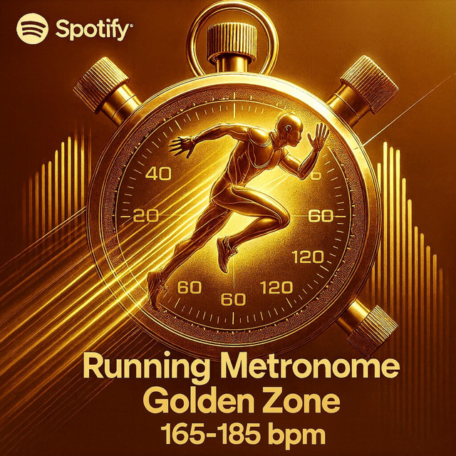 Running Metronome Golden Zone 165-185 bpm cover art