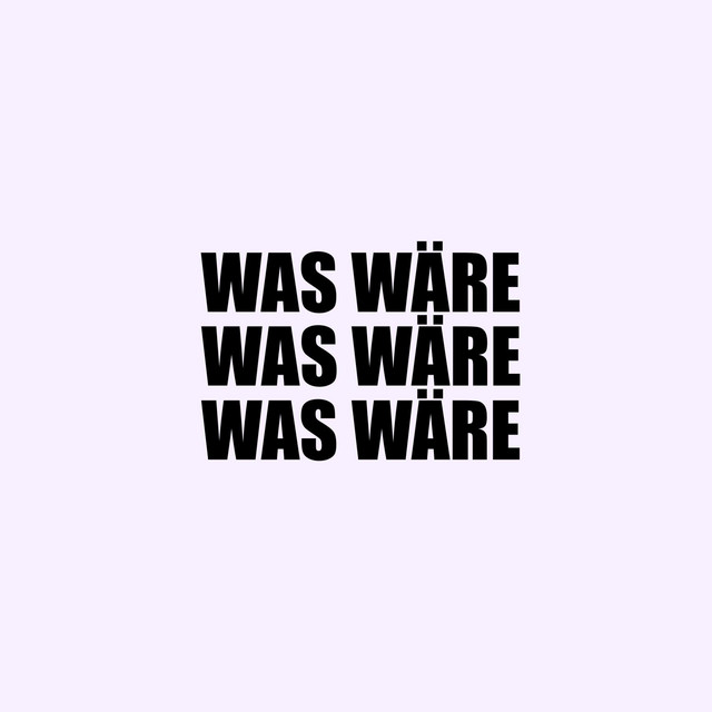Was Wäre cover art